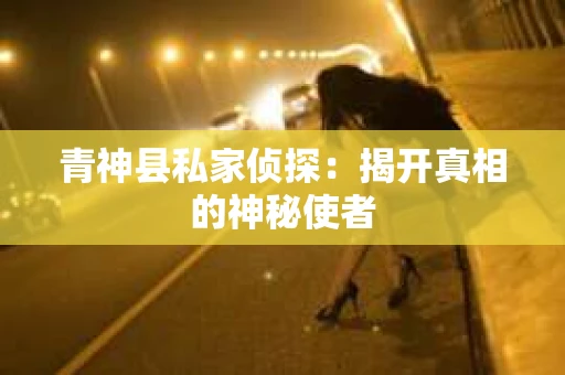 青神县私家侦探：揭开真相的神秘使者