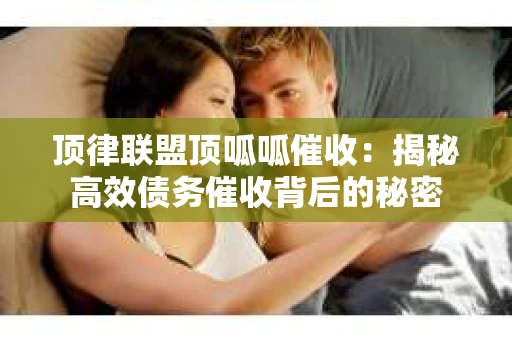 顶律联盟顶呱呱催收：揭秘高效债务催收背后的秘密