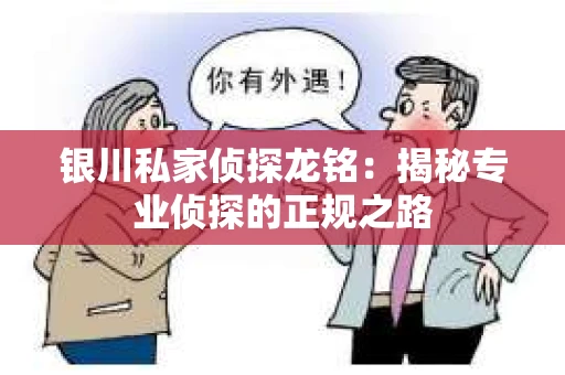 银川私家侦探龙铭：揭秘专业侦探的正规之路