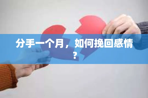 分手一个月，如何挽回感情？