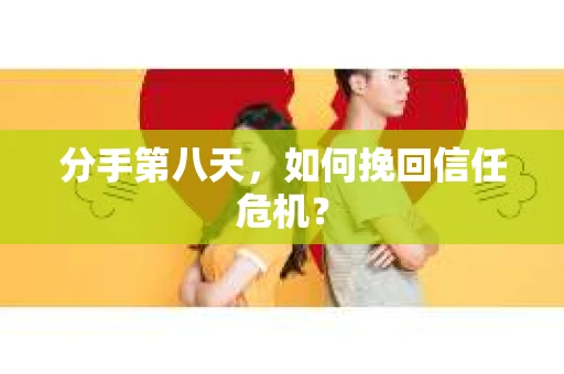 分手第八天，如何挽回信任危机？