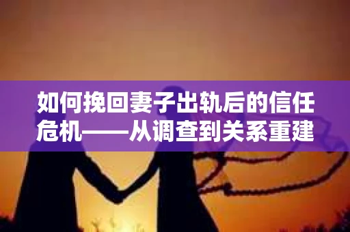 如何挽回妻子出轨后的信任危机——从调查到关系重建的全方位指南